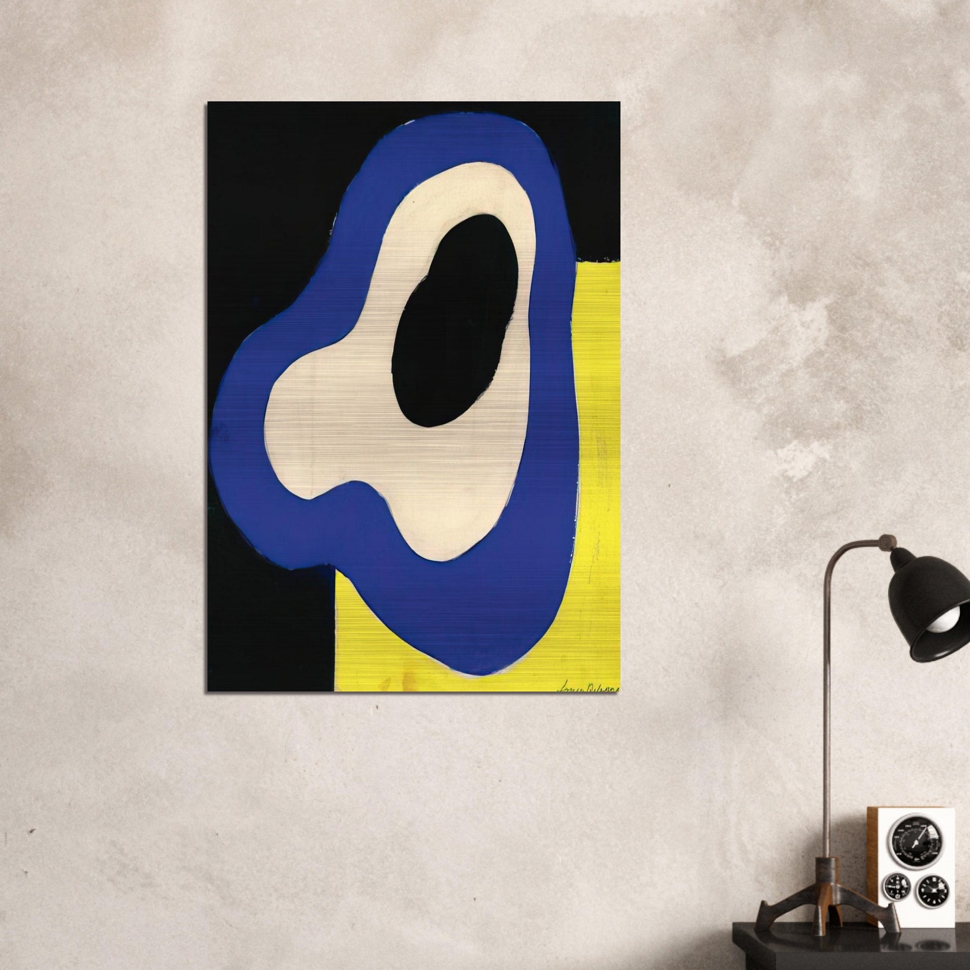RYTHME - Sonia Delaunay Brushed Aluminum Print - 70x100 cm / 28x40 inches | Sonia Delaunay Aluminum Print | Sonia Delaunay Prints
