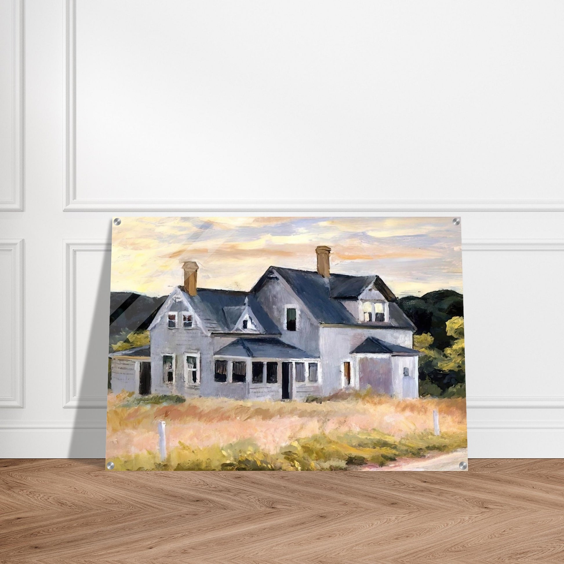 House by a Road - Edward Hopper Acrylic Print - 70x100 cm / 28x40″ inches