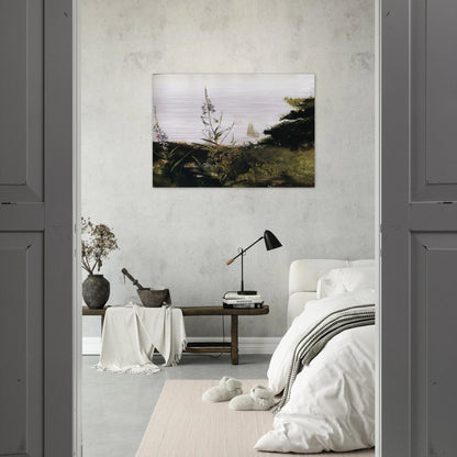 UNDER SAIL - Andrew Wyeth Brushed Aluminum Print - 70x100 cm / 28x40 inches | Andrew Wyeth Aluminum Print | Andrew Wyeth Prints