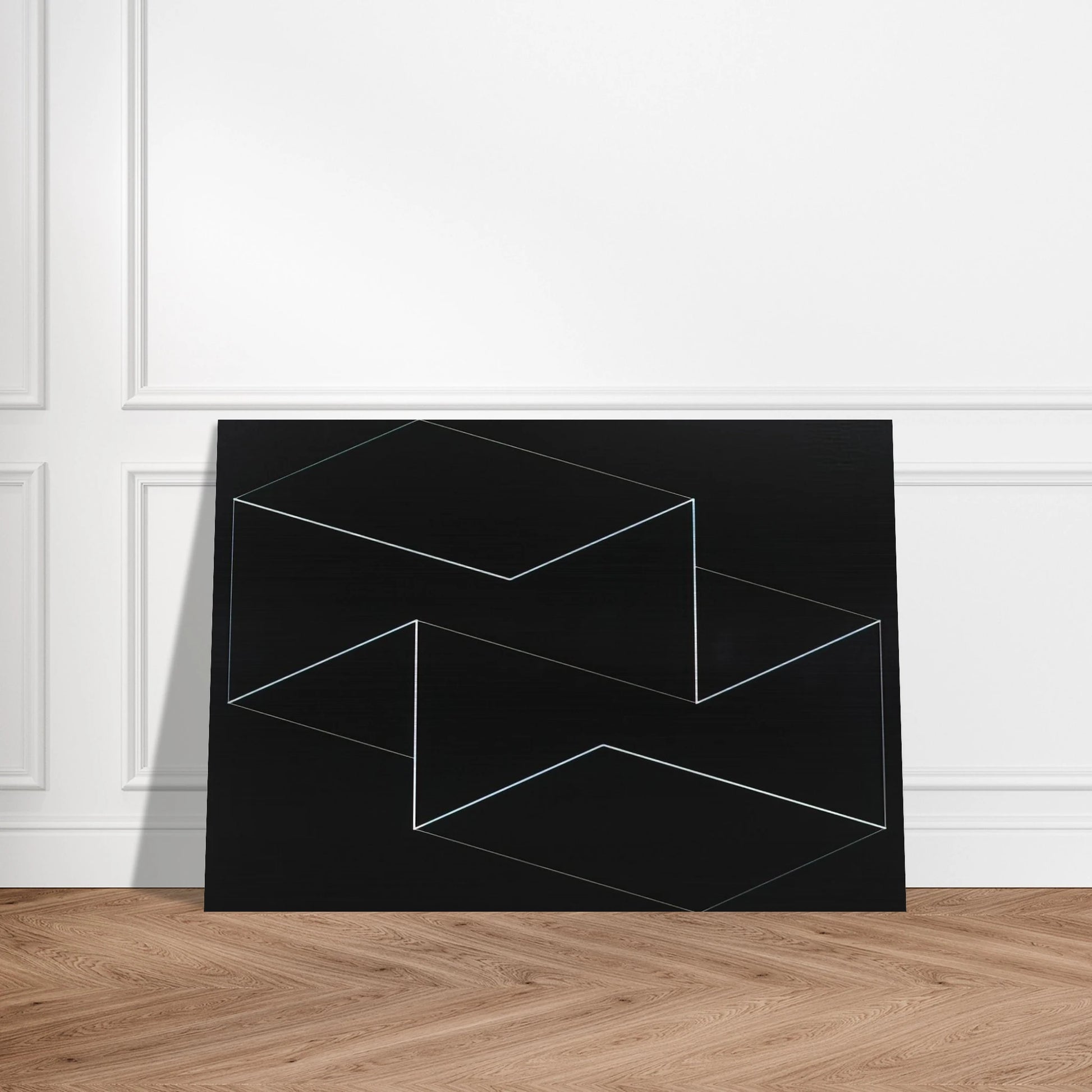 F M E 5 1962 - Josef Albers Brushed Aluminum Print - 70x100 cm / 28x40 inches | Josef Albers Aluminum Print | Josef Albers Prints
