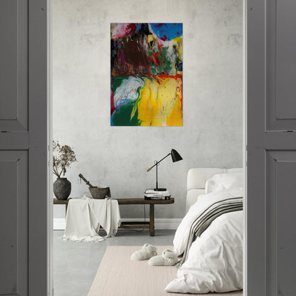 SINDBAD 2008 - Gerhard Richter Brushed Aluminum Print - 70x100 cm / 28x40 inches | Gerhard Richter Aluminum Print | Gerhard Richter Prints