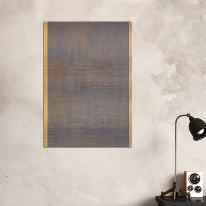 Falling Blue - Agnes Martin Brushed Aluminum Print - 70x100 cm / 28x40 inches | Agnes Martin Aluminum Print | Agnes Martin Prints