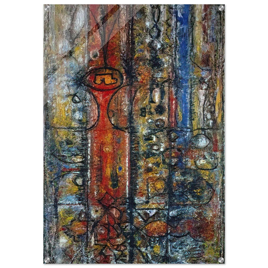 The Magnificent - Richard Pousette-Dart Acrylic Print - 70x100 cm / 28x40″ inches
