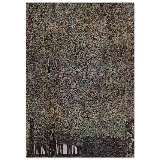 PARK 1910 - Gustav Klimt Brushed Aluminum Print - 70x100 cm / 28x40 inches | Gustav Klimt Aluminum Print | Gustav Klimt Prints