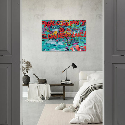 Philosophy of Convenience - 1988 - Paul Thek Brushed Aluminum Print - 70x100 cm / 28x40 inches | Paul Thek Aluminum Print | Paul Thek Prints