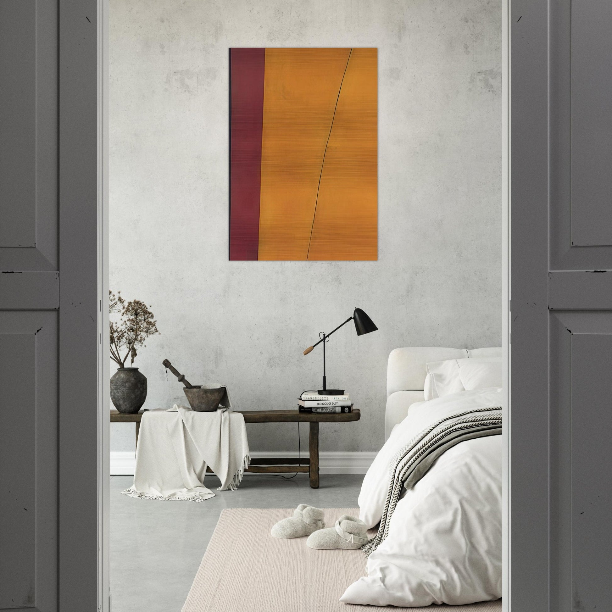 P-T #5 - 1970 - Edward Corbett Brushed Aluminum Print - 70x100 cm / 28x40 inches | Edward Corbett Aluminum Print | Edward Corbett Prints