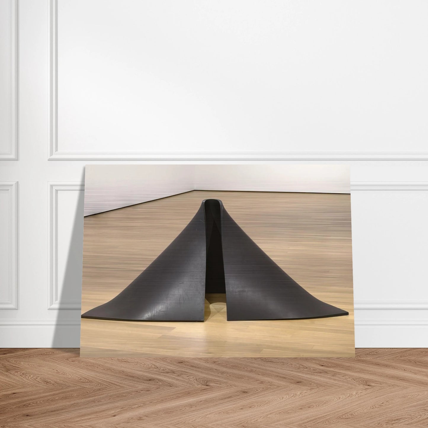 TO LIFT 1967 - Richard Serra Brushed Aluminum Print - 70x100 cm / 28x40 inches | Richard Serra Aluminum Print | Richard Serra Prints