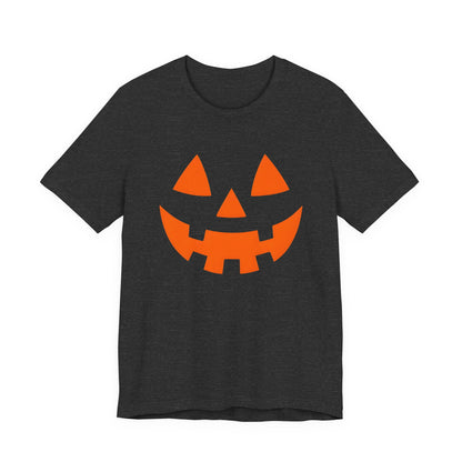 T-Shirt Vintage Visage de Citrouille Jack o'Lantern