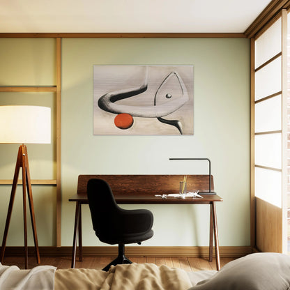 UNTITLED 1932 0 - Alexander Calder Brushed Aluminum Print - 70x100 cm / 28x40 inches | Alexander Calder Aluminum Print | Alexander Calder Prints