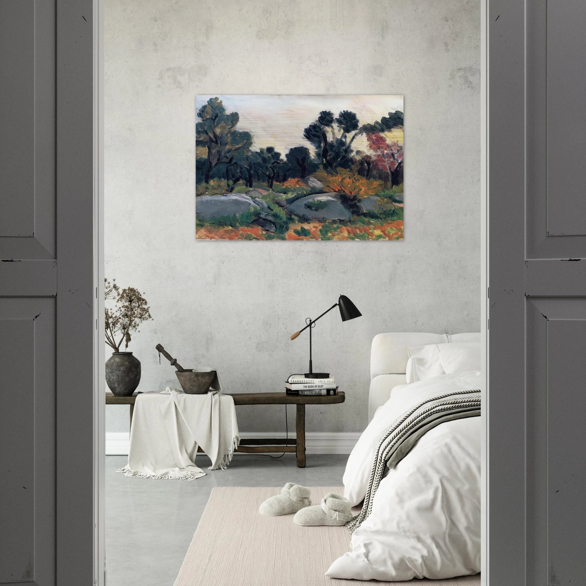 LANDSCAPE 3 - Henri Matisse Brushed Aluminum Print - 70x100 cm / 28x40 inches | Henri Matisse Aluminum Print | Henri Matisse Prints