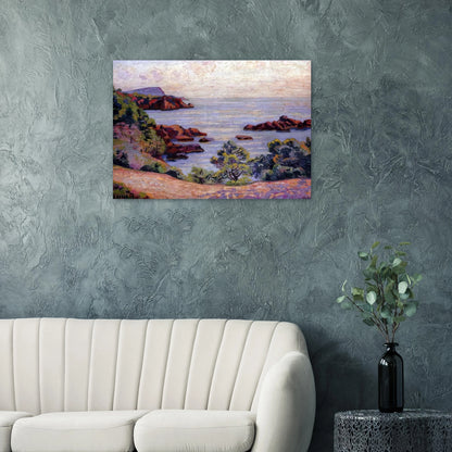Paysage du Midi - 1905 - Armand Guillaumin Brushed Aluminum Print - 70x100 cm / 28x40 inches | Armand Guillaumin Aluminum Print | Armand Guillaumin Prints