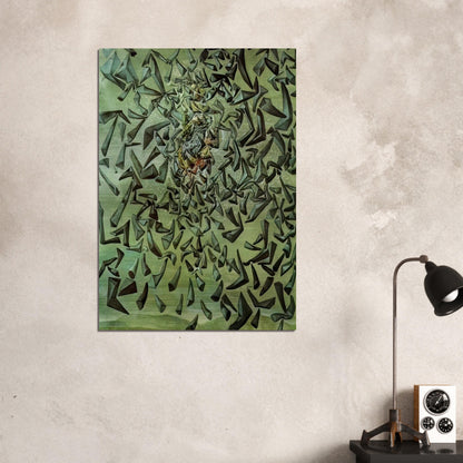 ASCENSIONIST SAINT CECILIA - Salvador Dali Brushed Aluminum Print - 70x100 cm / 28x40 inches | Salvador Dali Aluminum Print | Salvador Dali Prints