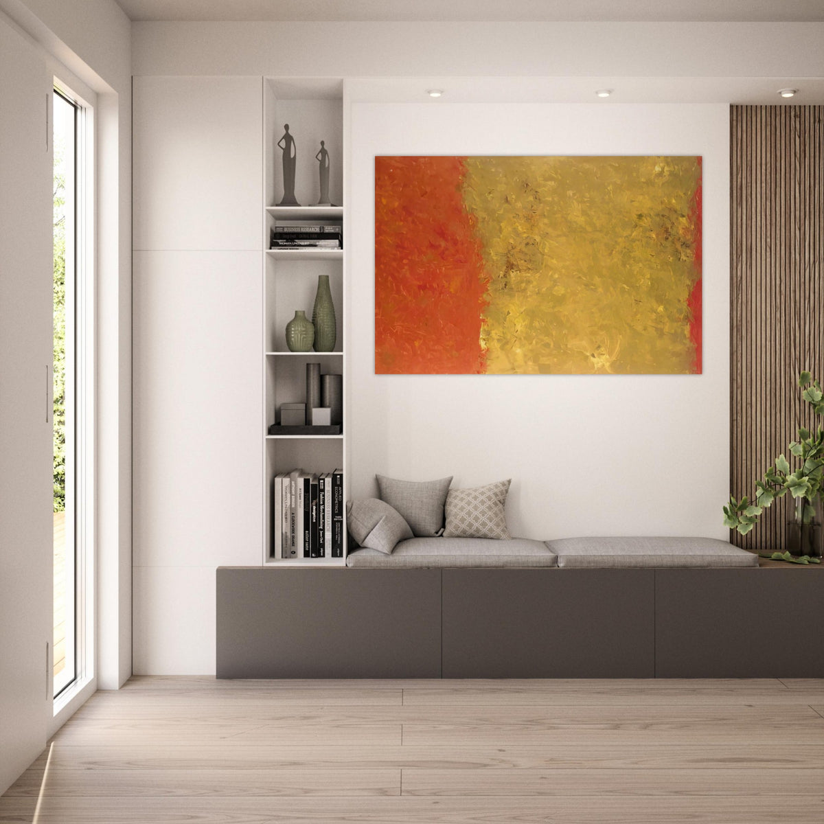 Aristo I - 1959 - Theodoros Stamos Art Prints - 100x150 cm / 40x60″ inches | Theodoros Stamos Poster | Theodoros Stamos Prints