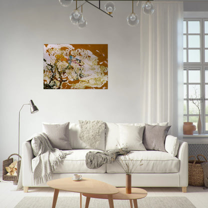 ARABS - Salvador Dali Brushed Aluminum Print - 70x100 cm / 28x40 inches | Salvador Dali Aluminum Print | Salvador Dali Prints