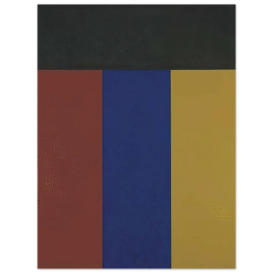 Brice Marden - Elements V - 1984  75x100 cm / 30x40inches Fine Art Poster