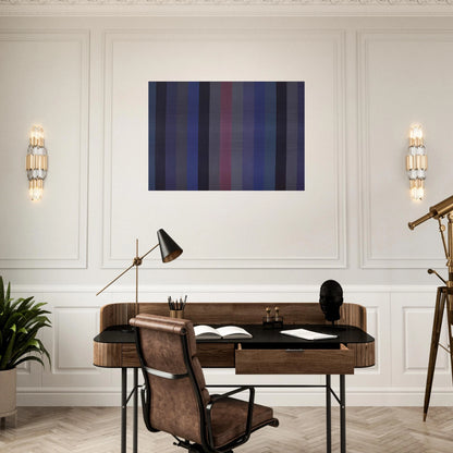 Voodoo - 1984 - Gene Davis Brushed Aluminum Print - 70x100 cm / 28x40 inches | Gene Davis Aluminum Print | Gene Davis Prints
