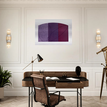 UNTITLED FCPA 1995 - Robert Mangold Brushed Aluminum Print - 70x100 cm / 28x40 inches | Robert Mangold Aluminum Print | Robert Mangold Prints