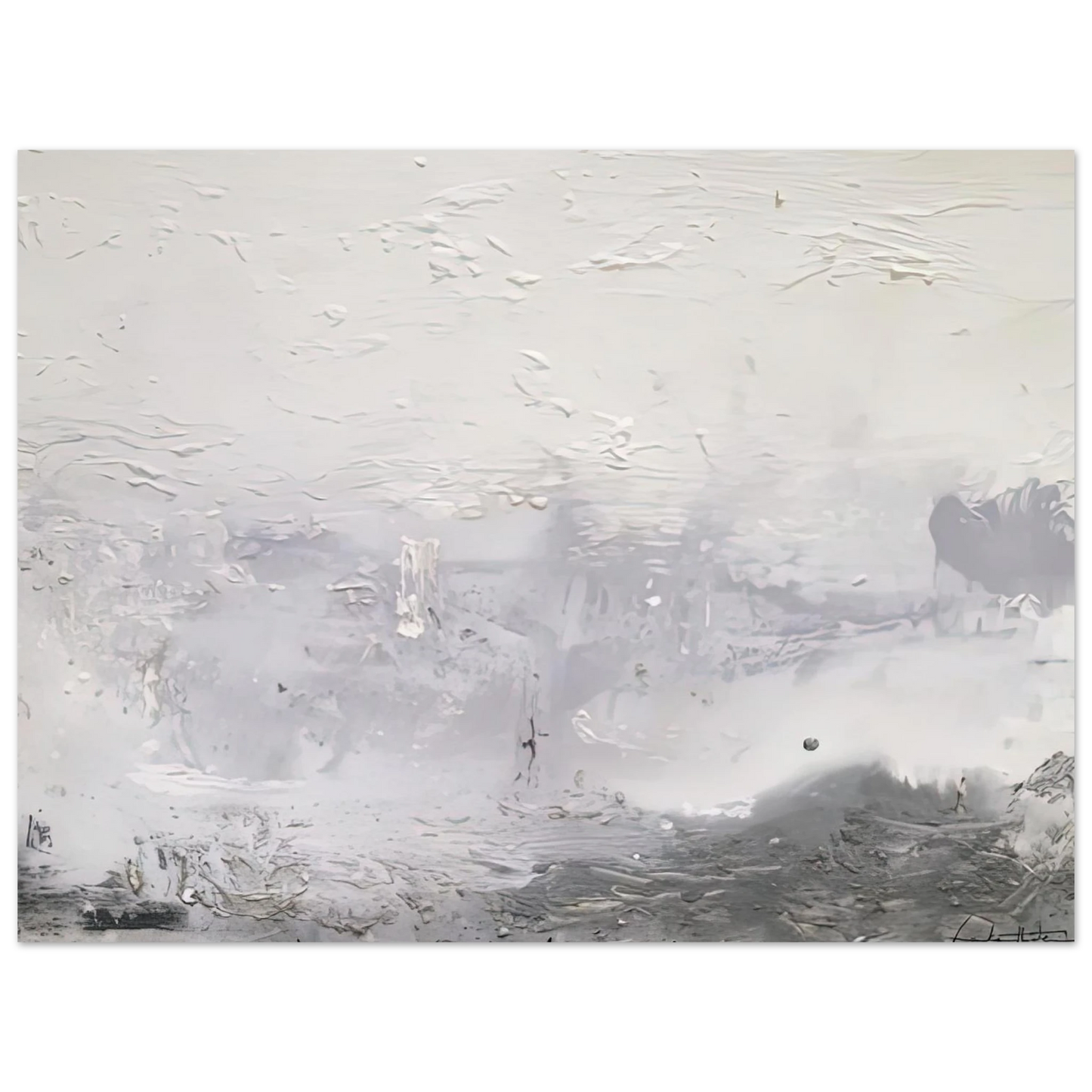 Helen Frankenthaler - Barometer, 1992- Wall Art - 30x40 cm / 12x16 inches - Fine Art Poster-canvas - -