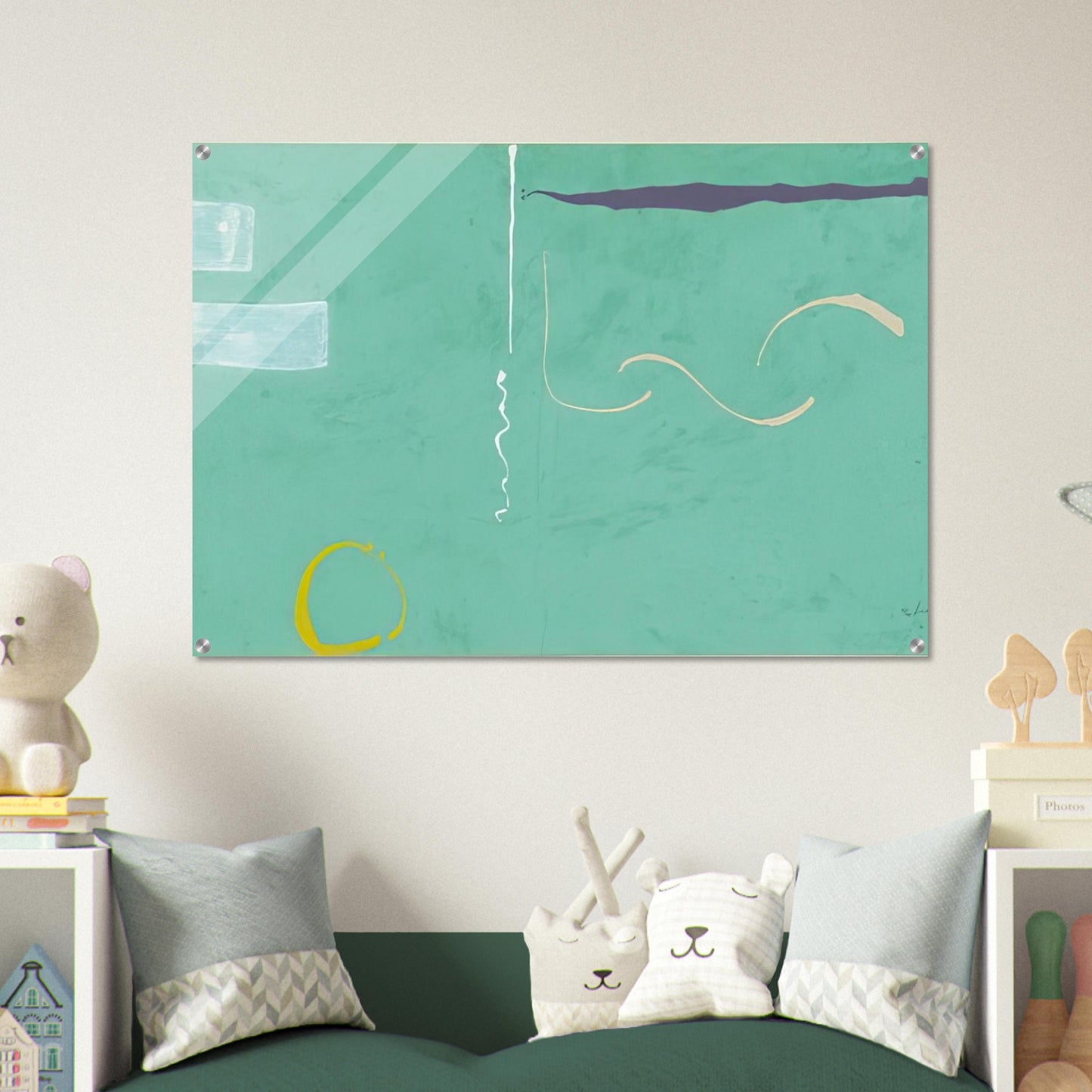Tahiti - 1989 - Helen Frankenthaler Acrylic Print - 70x100 cm / 28x40″ inches