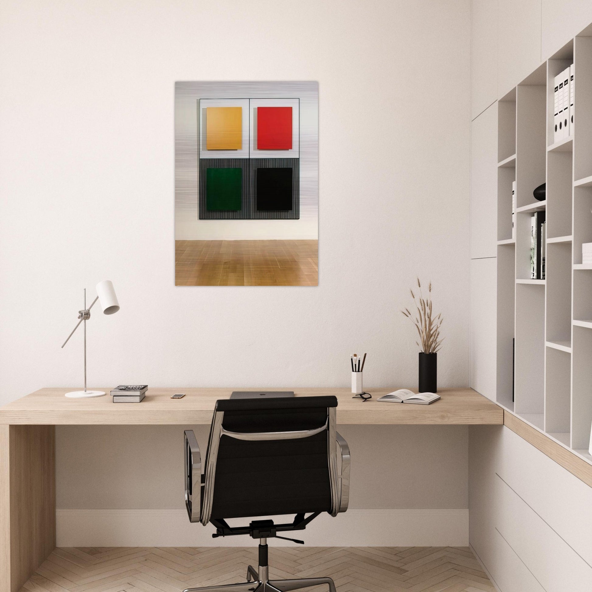 MARICHE 2 1997 - Jesus Rafael Soto Brushed Aluminum Print - 70x100 cm / 28x40 inches | Jesus Rafael Soto Aluminum Print | Jesus Rafael Soto Prints