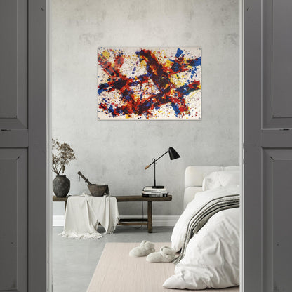 Firewood - Sam Francis Acrylic Print - 70x100 cm / 28x40″ inches