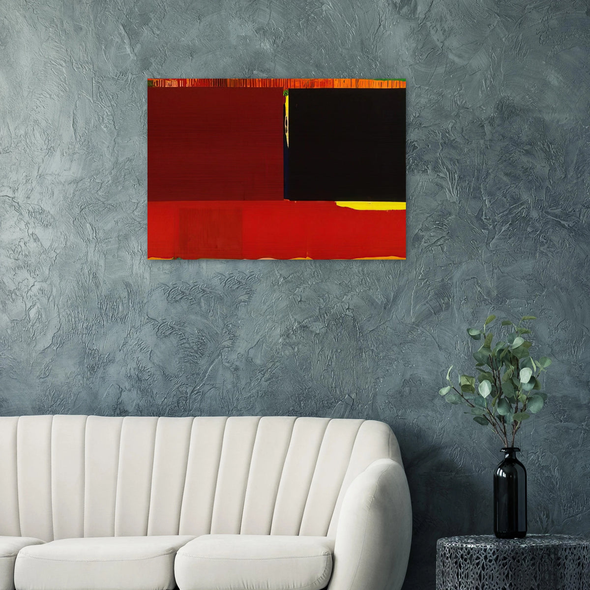 29. 03. 60 - 1960 - John Hoyland Brushed Aluminum Print - 70x100 cm / 28x40 inches | John Hoyland Aluminum Print | John Hoyland Prints