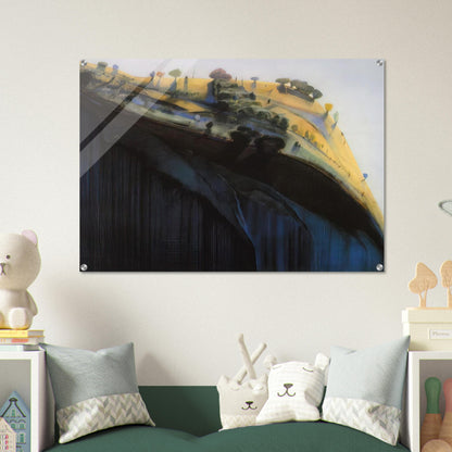 Coloma Ridge - 1968 - Wayne Thiebaud Acrylic Print - 70x100 cm / 28x40″ inches