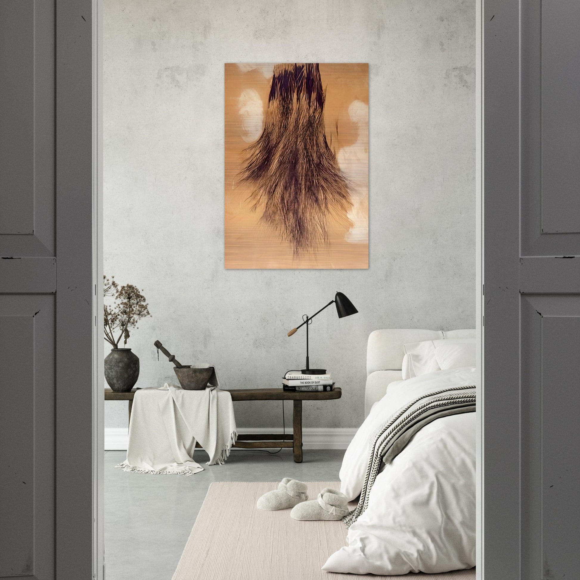 Jay DeFeo/BIG/Persephone - Jay DeFeo Brushed Aluminum Print - 70x100 cm / 28x40 inches | Jay DeFeo Aluminum Print | Jay DeFeo Prints