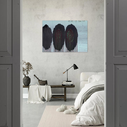 The Rose  V  - Cy Twombly Brushed Aluminum Print - 70x100 cm / 28x40 inches | Cy Twombly Aluminum Print | Cy Twombly Prints