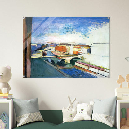 PONT SAINT MICHEL IN PARIS - Henri Matisse Acrylic Print - 70x100 cm / 28x40″ inches | Henri Matisse Wall Art | Henri Matisse Prints