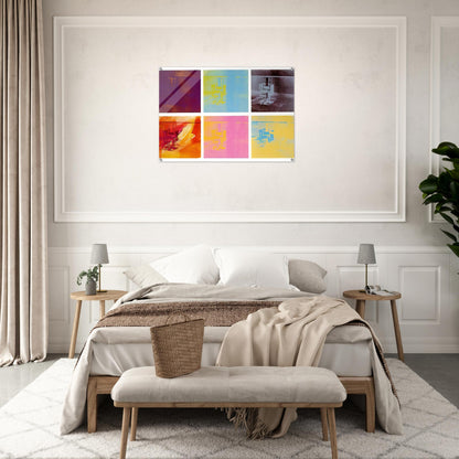 Electric Chair - Andy Warhol Acrylic Print - 70x100 cm / 28x40″ inches | Andy Warhol Wall Art | Andy Warhol Prints