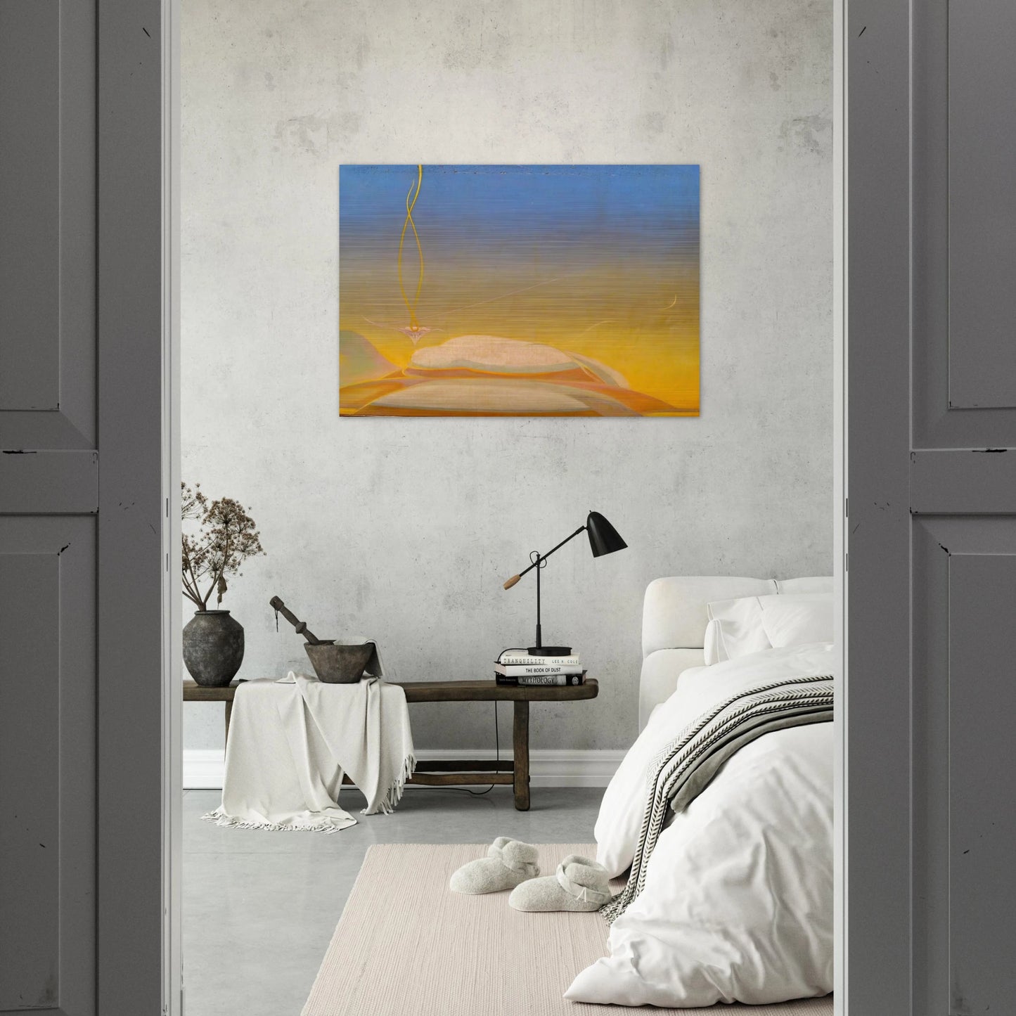 Translation - Precisionism - Agnes Lawrence Pelton Brushed Aluminum Print - 70x100 cm / 28x40 inches | Agnes Lawrence Pelton Aluminum Print | Agnes Lawrence Pelton Prints