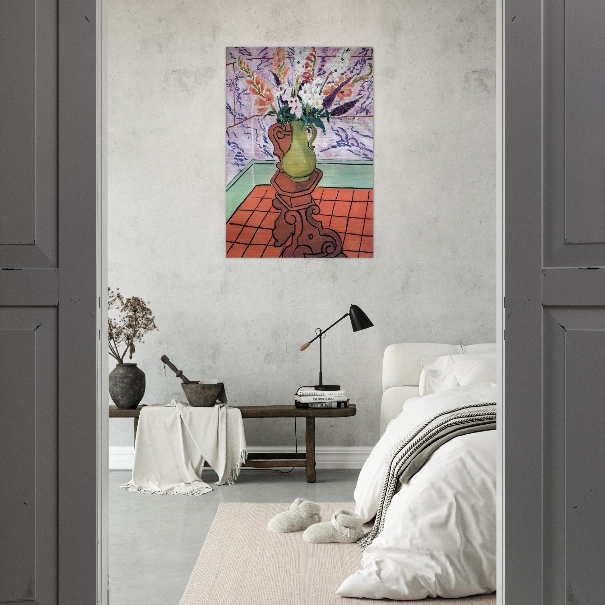 STILL LIFE 6 - Henri Matisse Brushed Aluminum Print - 70x100 cm / 28x40 inches | Henri Matisse Aluminum Print | Henri Matisse Prints