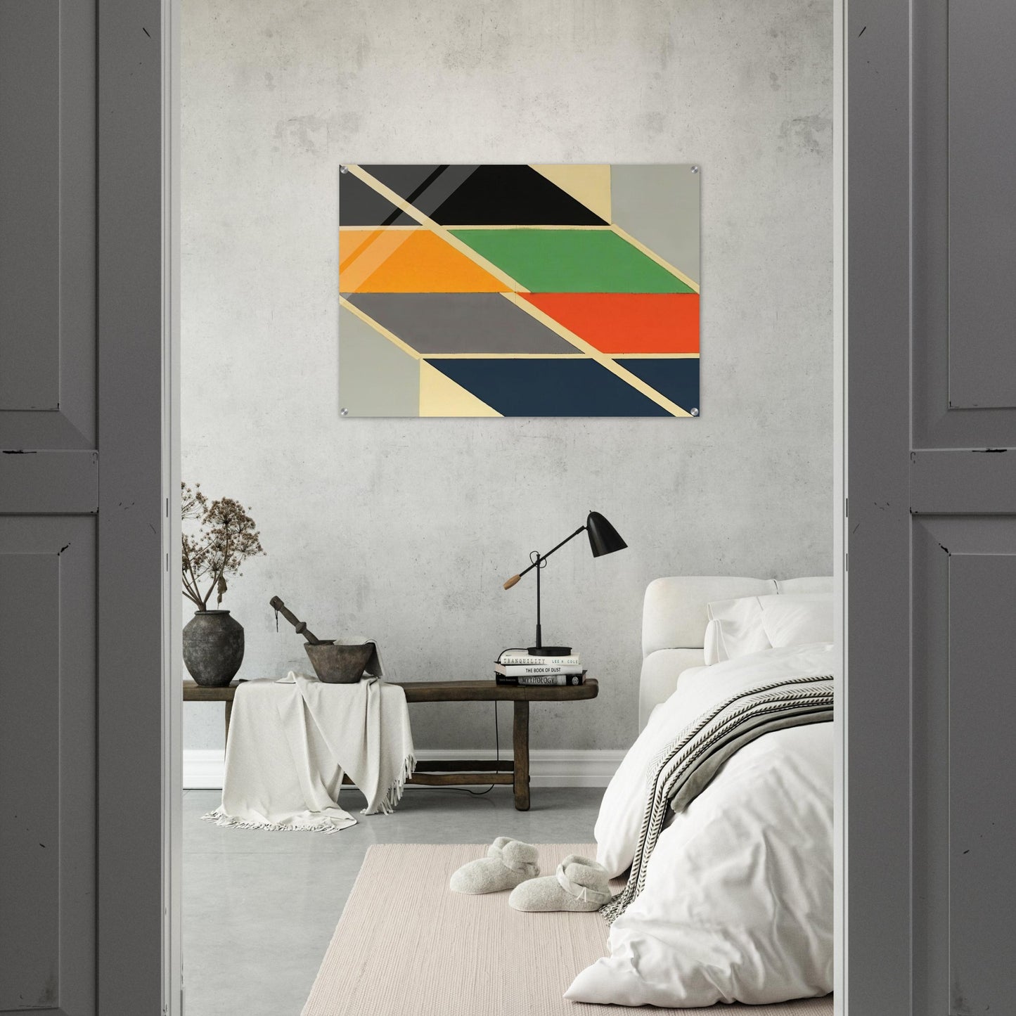 Big Bang Series - 1966 - Larry Zox Acrylic Print - 70x100 cm / 28x40″ inches