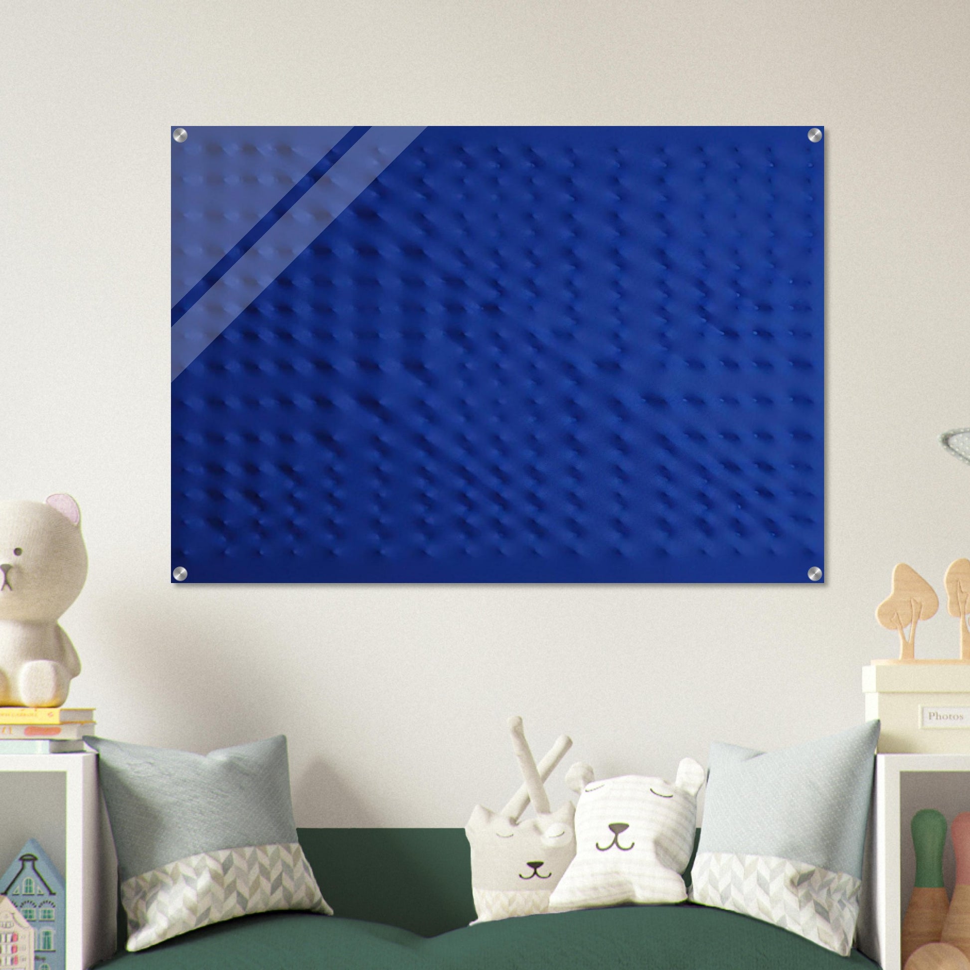 Untitled - 2009 - Enrico Castellani Acrylic Print - 70x100 cm / 28x40″ inches