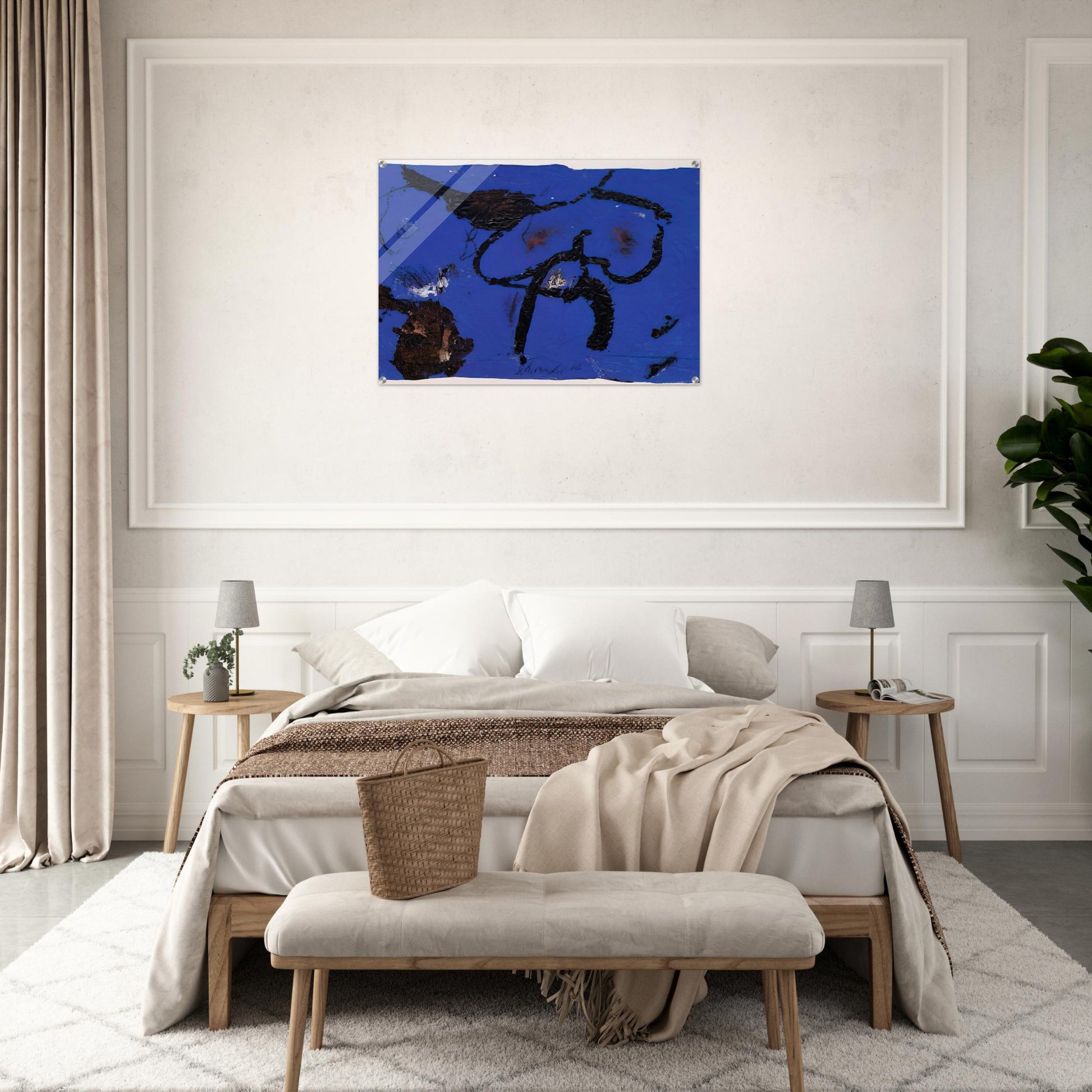 G-3 - 1982 - Emil Schumacher Acrylic Print - 70x100 cm / 28x40″ inches | Emil Schumacher Wall Art | Emil Schumacher Prints