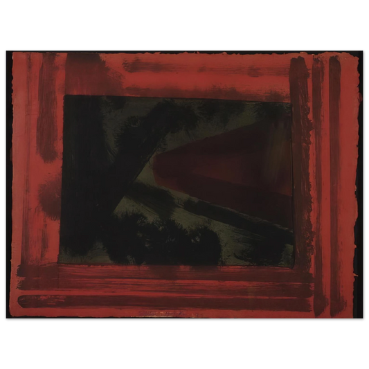 Howard Hodgkin - Here We are in Croydon - 1979  75x100 cm / 30x40inches Fine Art Poster