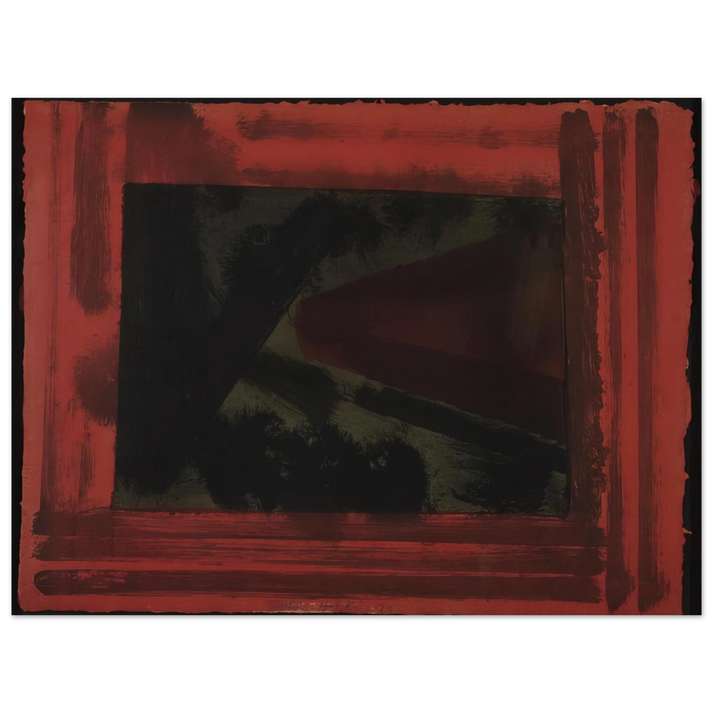 Howard Hodgkin - Here We are in Croydon - 1979  75x100 cm / 30x40inches Fine Art Poster