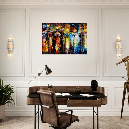 Leonid Afremov - Leonid Afremov Brushed Aluminum Print - 70x100 cm / 28x40 inches | Leonid Afremov Aluminum Print | Leonid Afremov Prints