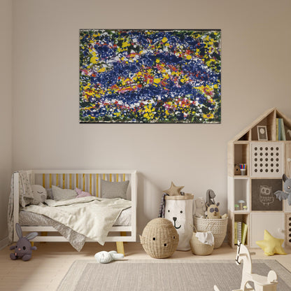 Bird in the Spring - 1992 - Richard Pousette-Dart Art Prints - 100x150 cm / 40x60″ inches | Richard Pousette-Dart Poster | Richard Pousette-Dart Prints