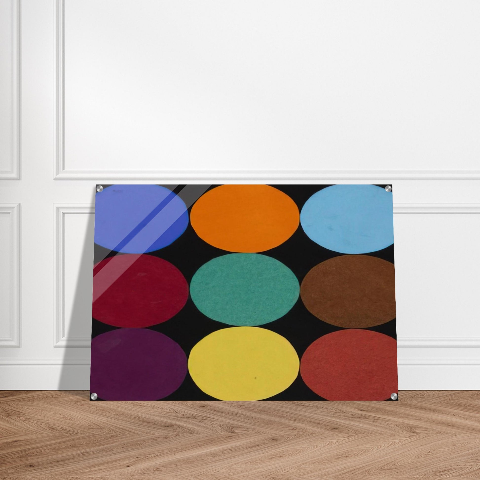 Nine Colors - Ellsworth Kelly Acrylic Print - 70x100 cm / 28x40″ inches