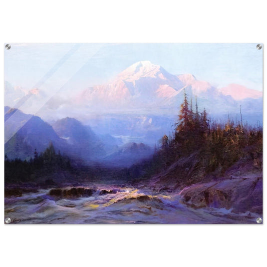 Mount McKinley - 1925 - Sydney Laurence Acrylic Print - 70x100 cm / 28x40″ inches