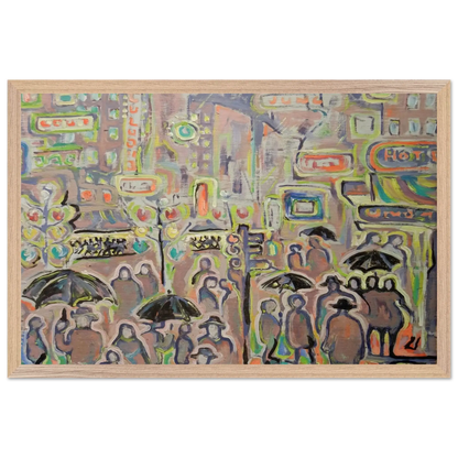Walter Inglis Anderson - Walter Anderson Wall art - 45x60 cm / 18x24 inches - Premium Wooden Framed Poster With Fine Art Paper - Wood frame