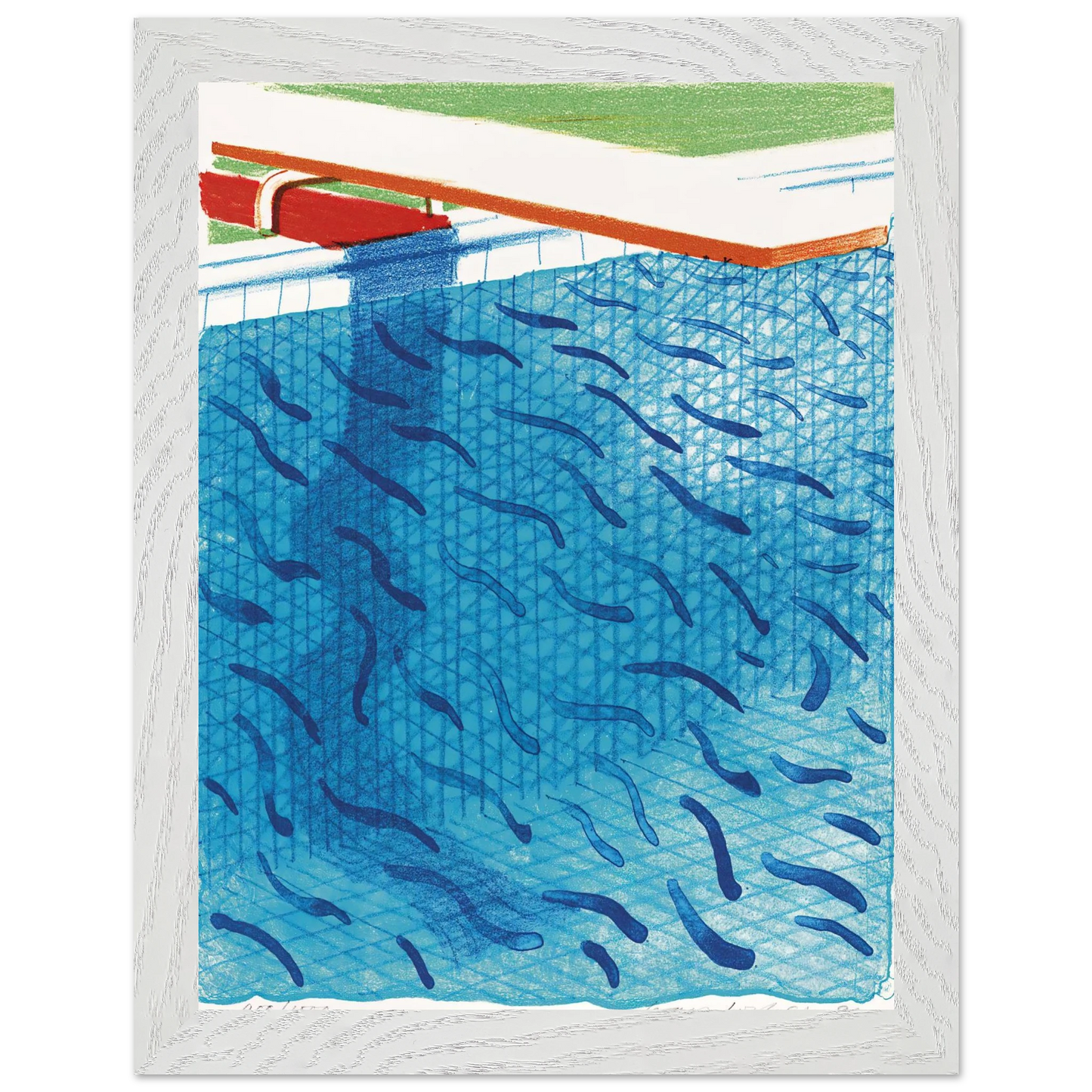 David Hockney - David Hockney Wall art - 60x90 cm / 24x36 inches - Fine Art Poster-canvas - -