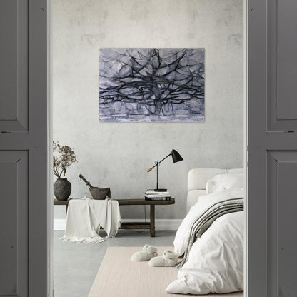 The Gray Tree - Piet Mondrian Acrylic Print - 70x100 cm / 28x40″ inches