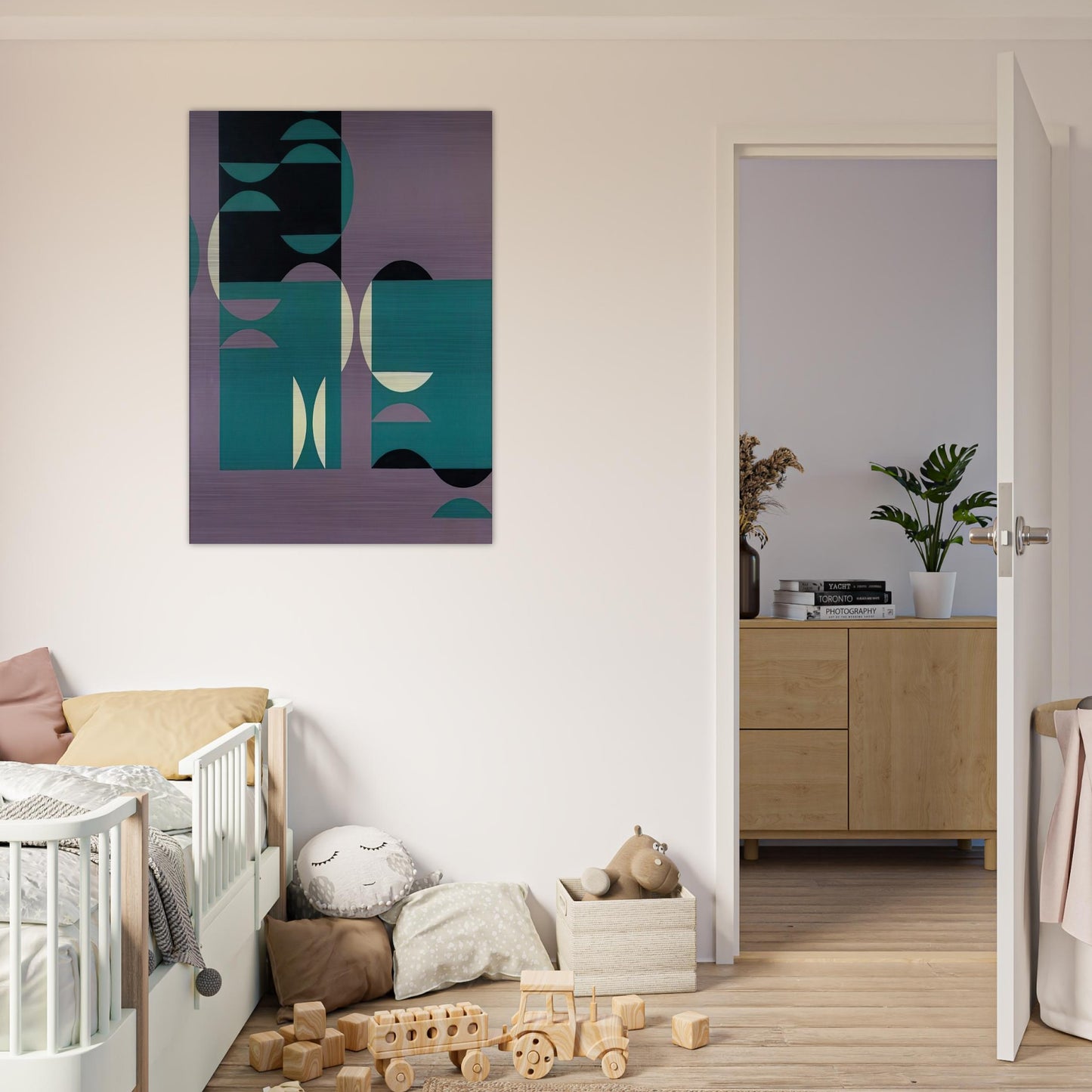 4 temas circulares - 1953 - Tomas Maldonado Brushed Aluminum Print - 70x100 cm / 28x40 inches | Tomas Maldonado Aluminum Print | Tomas Maldonado Prints