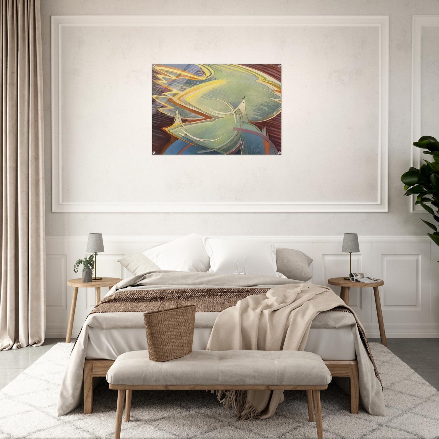 Untitled - 1951 - Lawren Harris Acrylic Print - 70x100 cm / 28x40″ inches