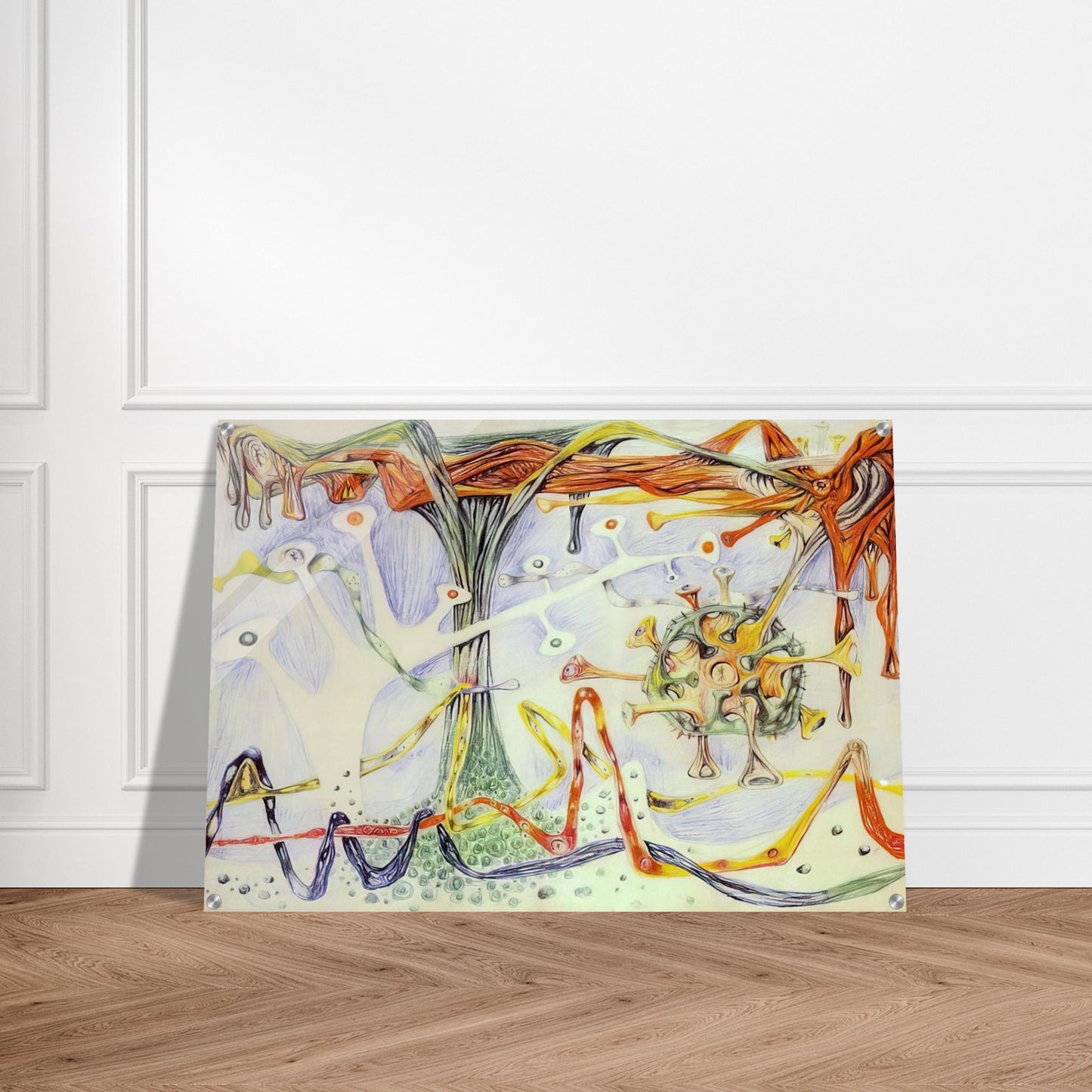 MORPHOLOGY 1937 - Roberto Matta Acrylic Print - 70x100 cm / 28x40″ inches