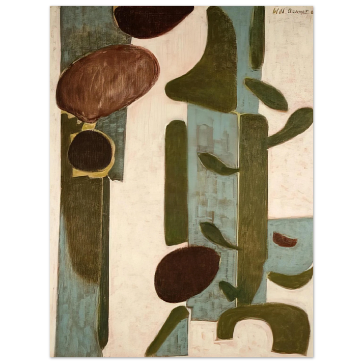 Will Barnet - Call It Winter - 2003 United States  75x100 cm / 30x40inches Fine Art Poster