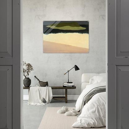 Offshore Island - 1958 - Milton Avery Acrylic Print - 70x100 cm / 28x40″ inches | Milton Avery Wall Art | Milton Avery Prints